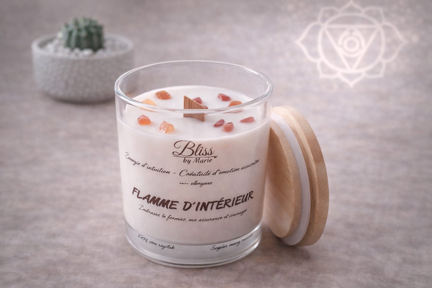 Bougie Flamme d'Intérieur - Cornaline | Inner Flame Candle