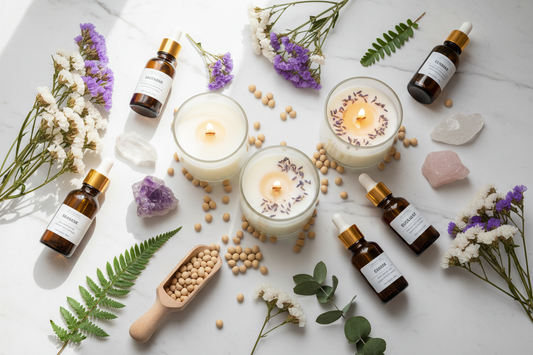 Pourquoi la cire de soja et les fragrances naturelles ? Bienfaits pour votre santé | Why Soy Wax and Natural Fragrances? Health Benefits
