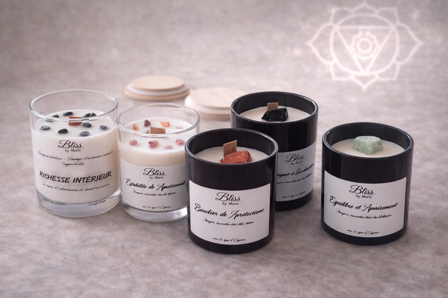 Bougies Intentions - Intention Candles