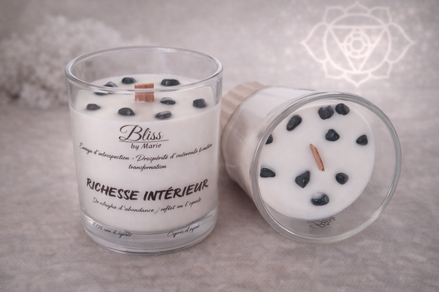 Bougie Richesse Intérieure - Pyrite | Inner Wealth Candle